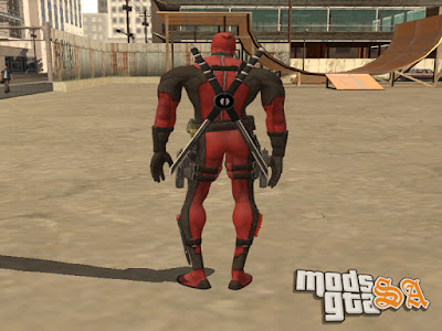 Skin Deadpool para GTA San Andreas